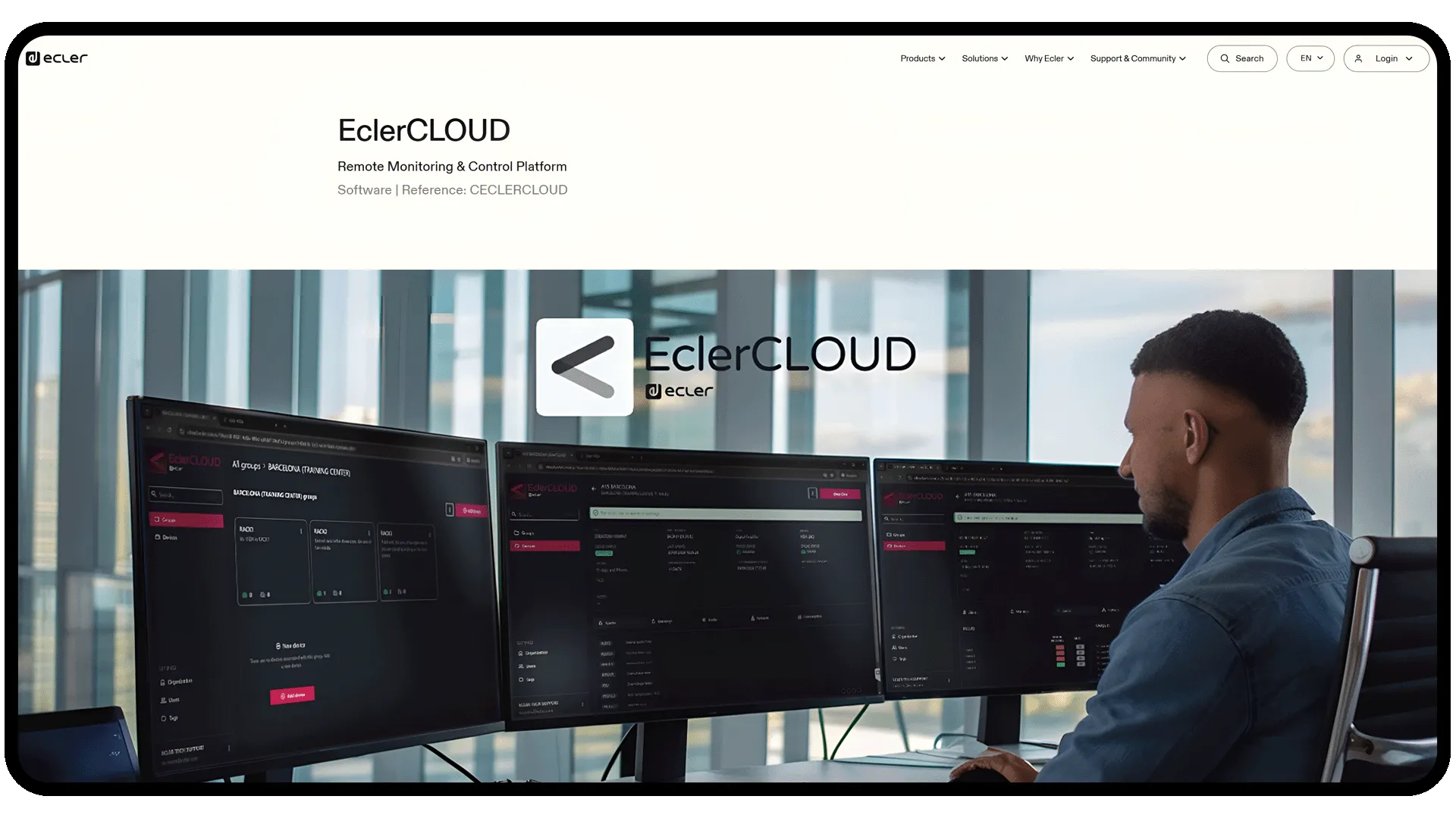 EclerCLOUD platform overview