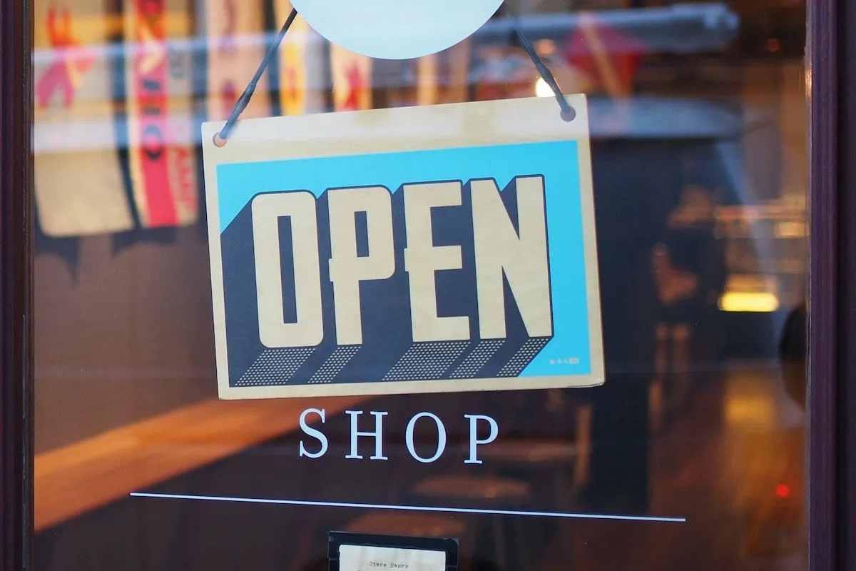 Shop sign