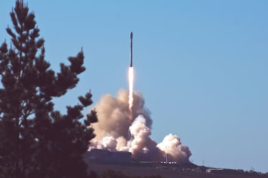 Rocket launch - Photo by Tim Mossholder