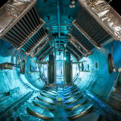 Space station from the inside